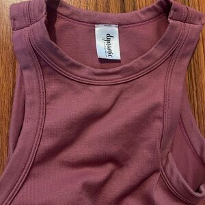 Light burgundy Dynamite tank top